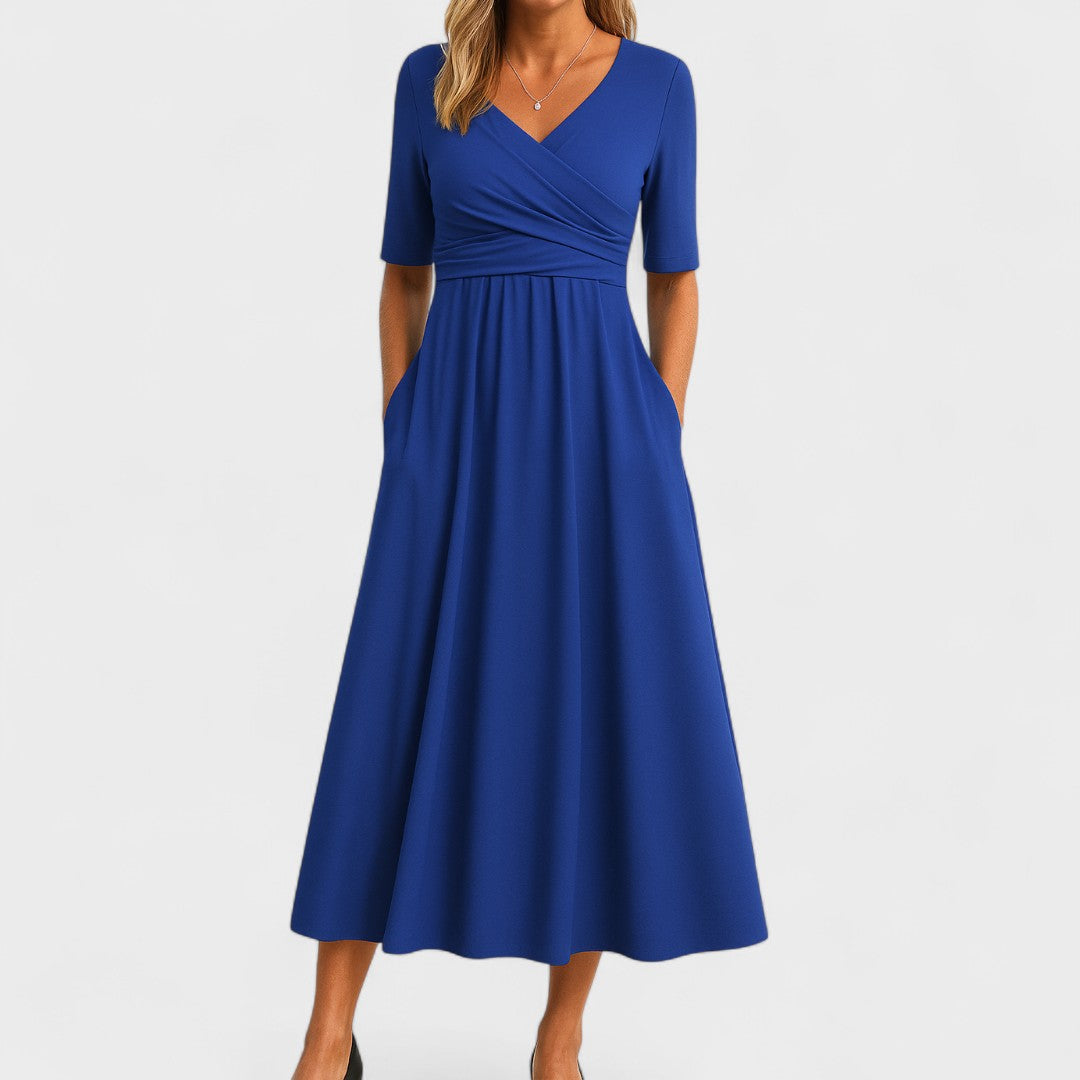 Ananke - Elegant Midi Dress