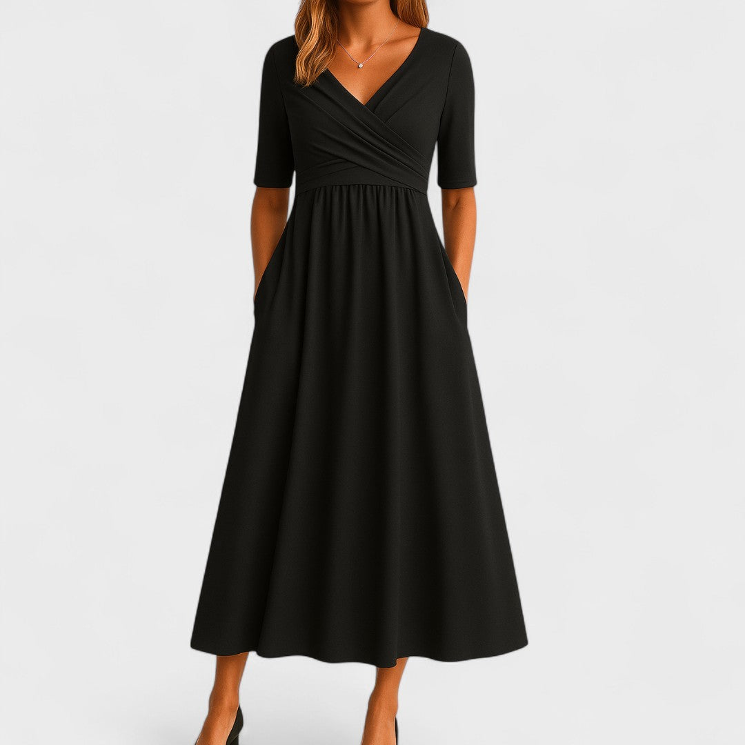 Ananke - Elegant Midi Dress