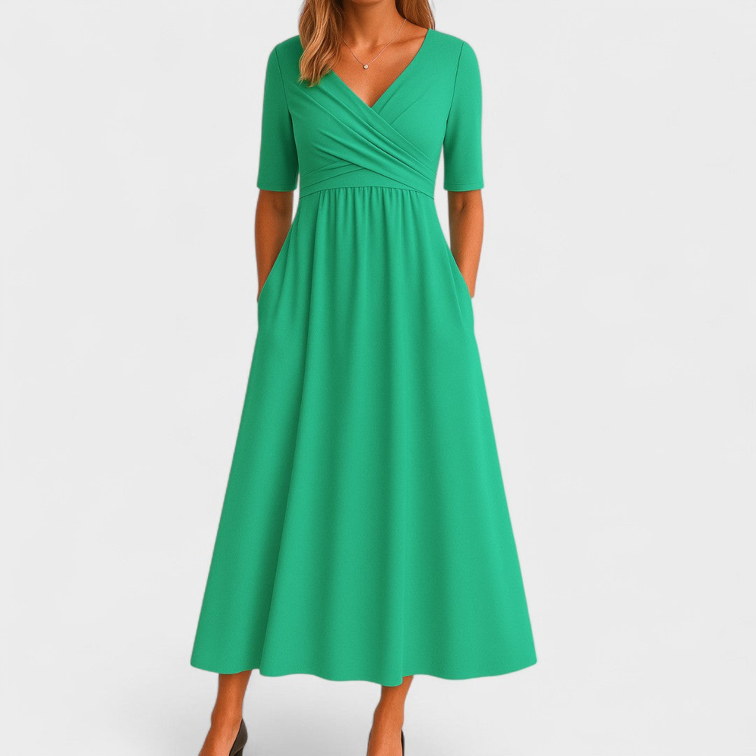 Ananke - Elegant Midi Dress