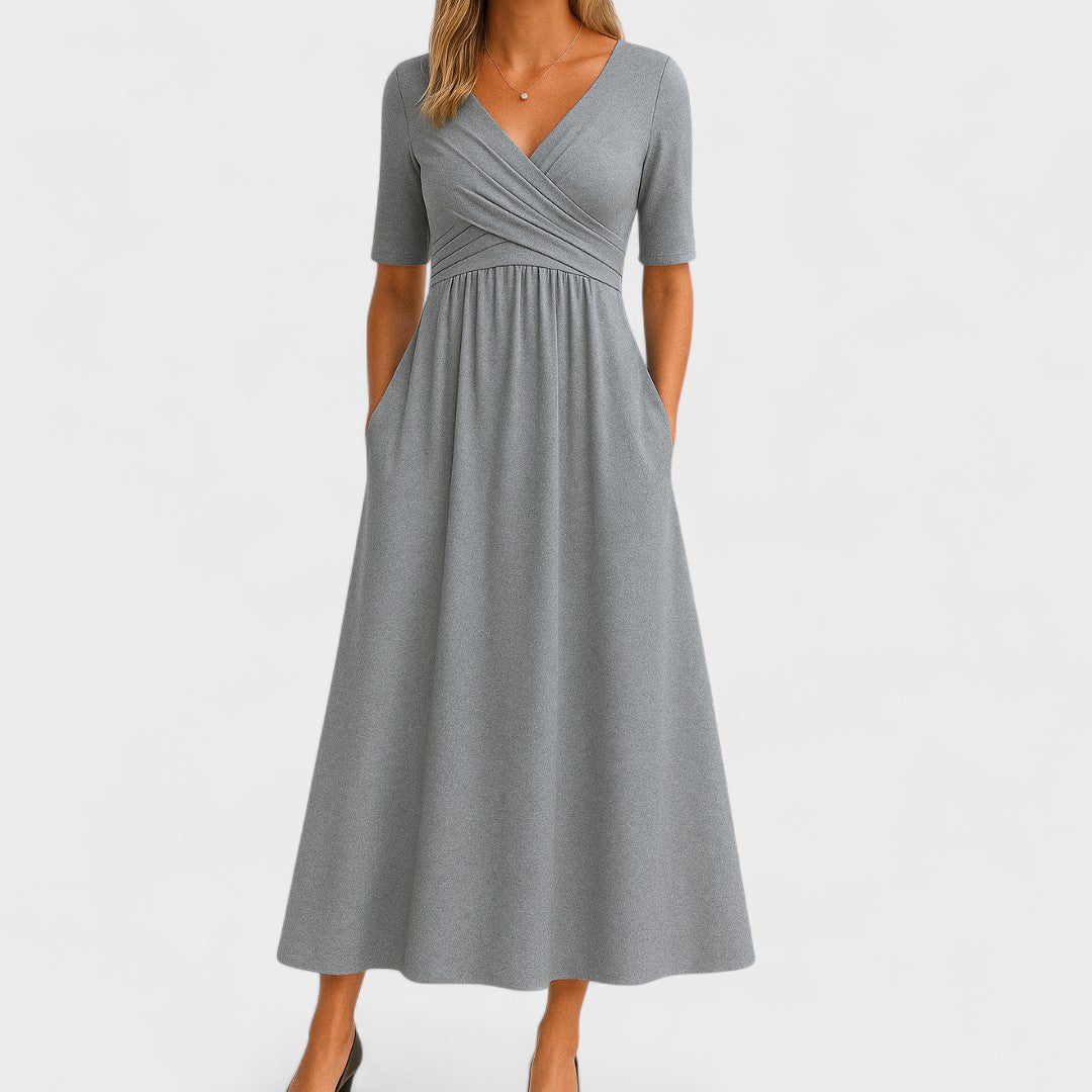 Ananke - Elegant Midi Dress