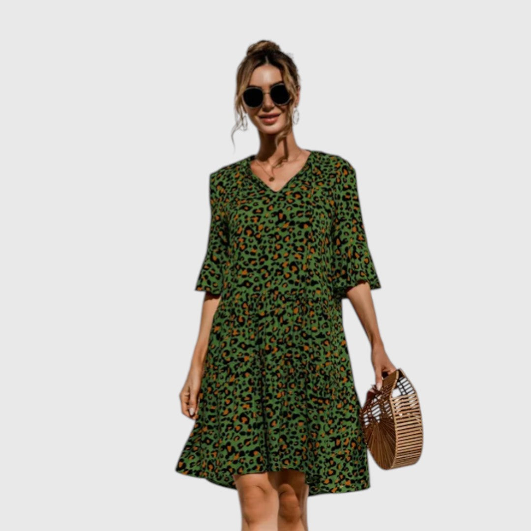 Hestia - Summer dress with low waist