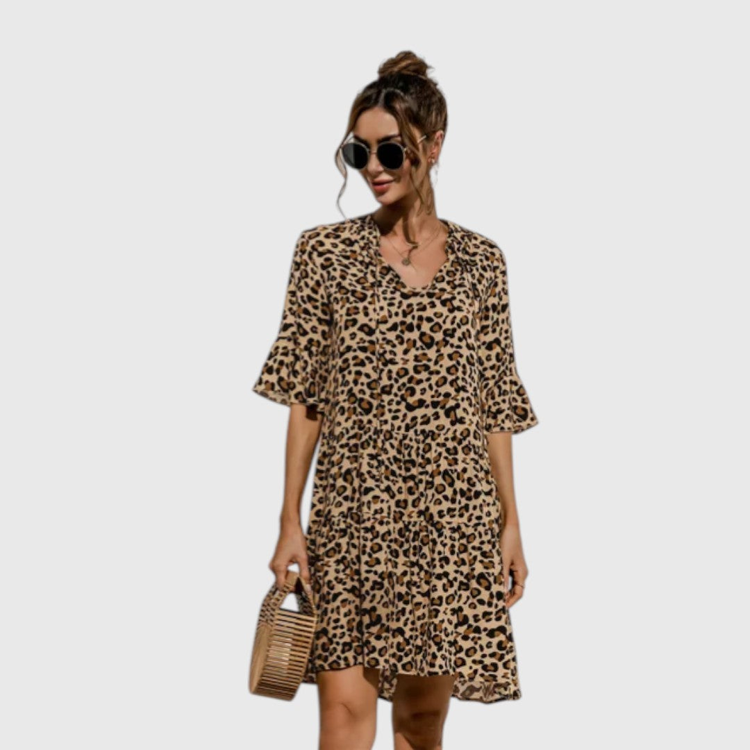 Hestia - Summer dress with low waist