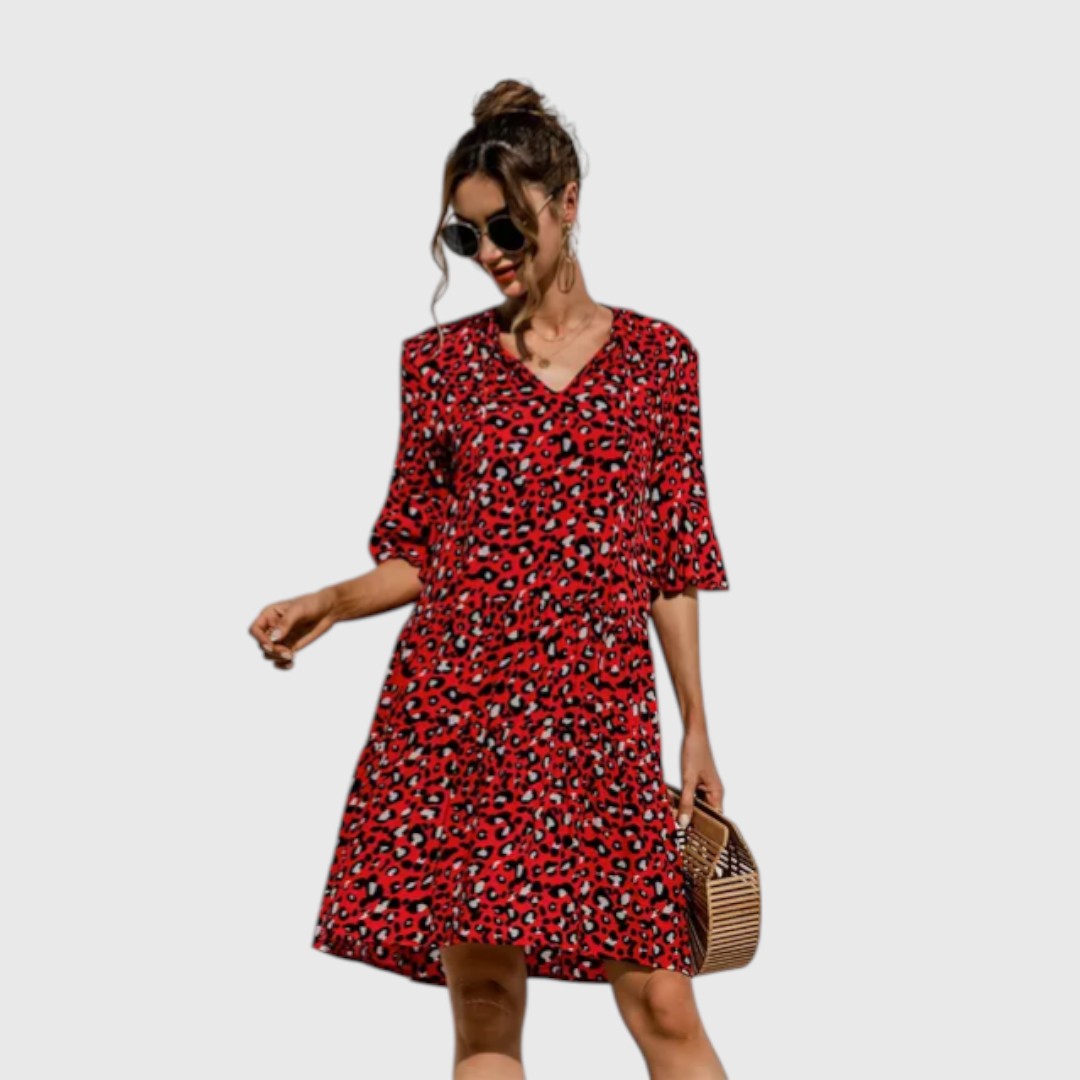 Hestia - Summer dress with low waist