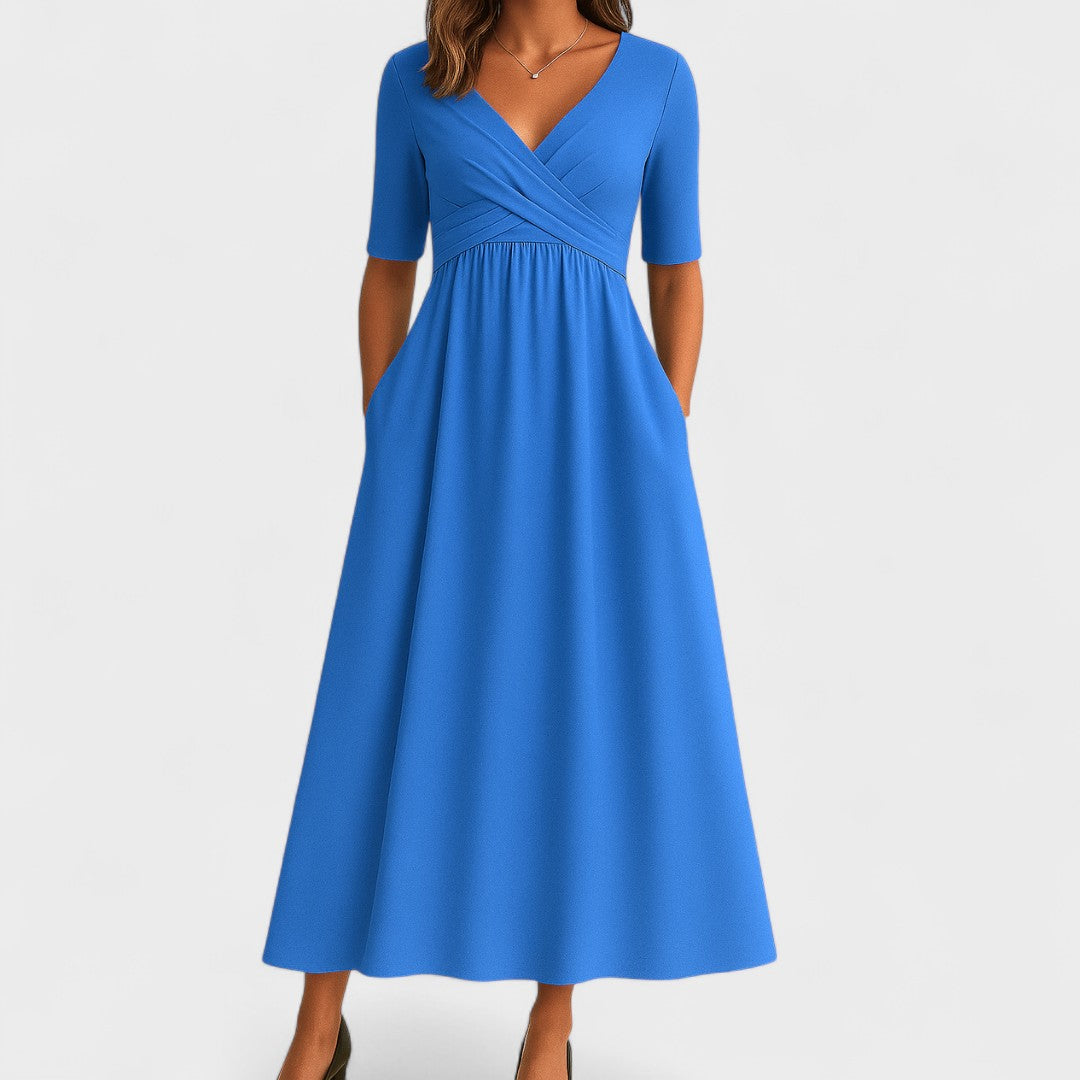 Ananke - Elegant Midi Dress