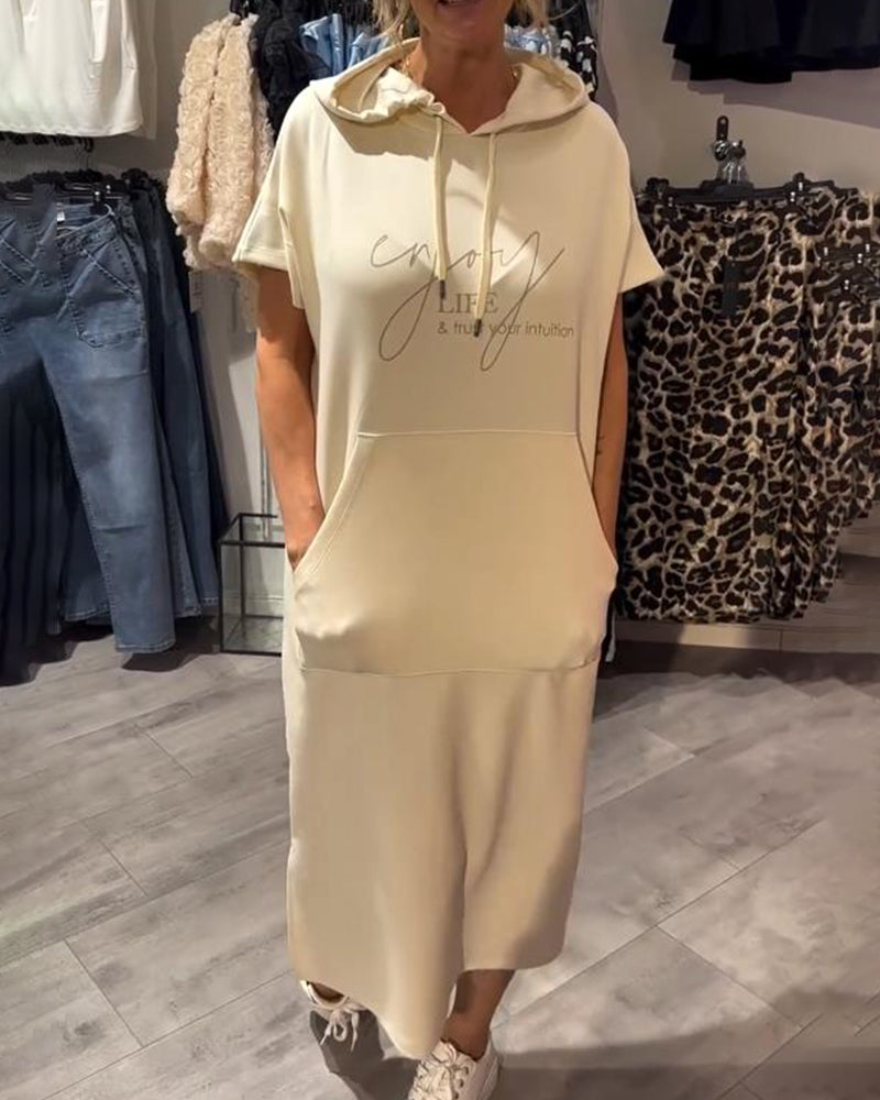 Penelope - Casual Hoodie Dress