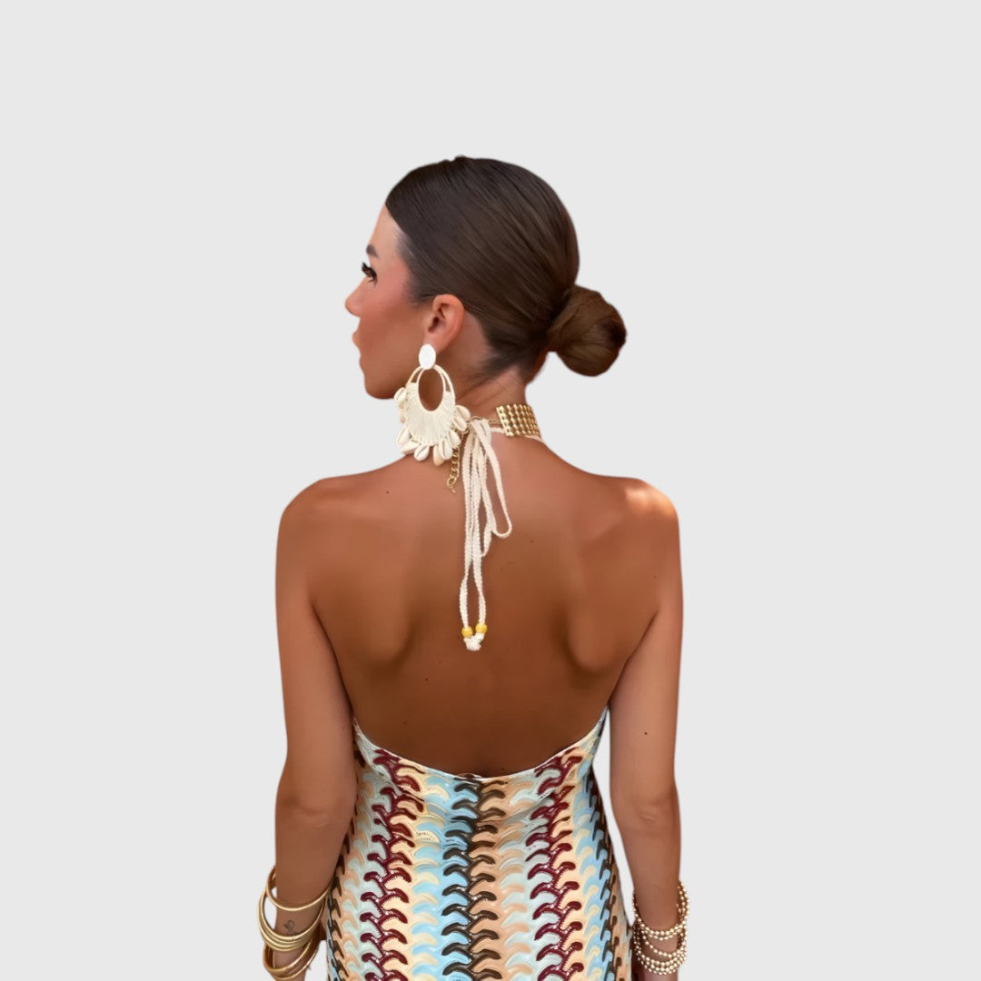 Evadnea - Boho Elegance Maxi Dress