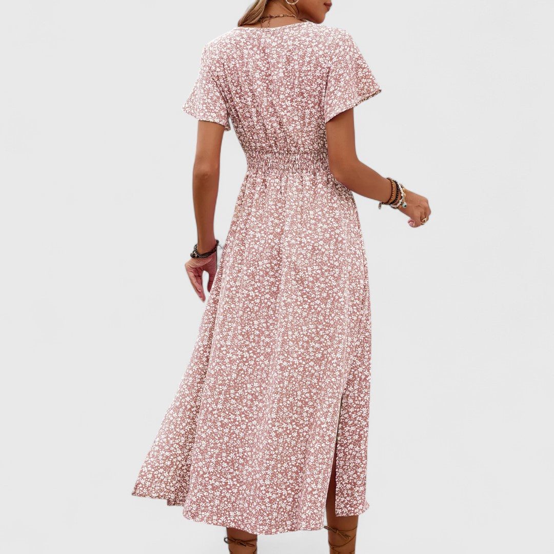 Hecateis - Floral Maxi Dress