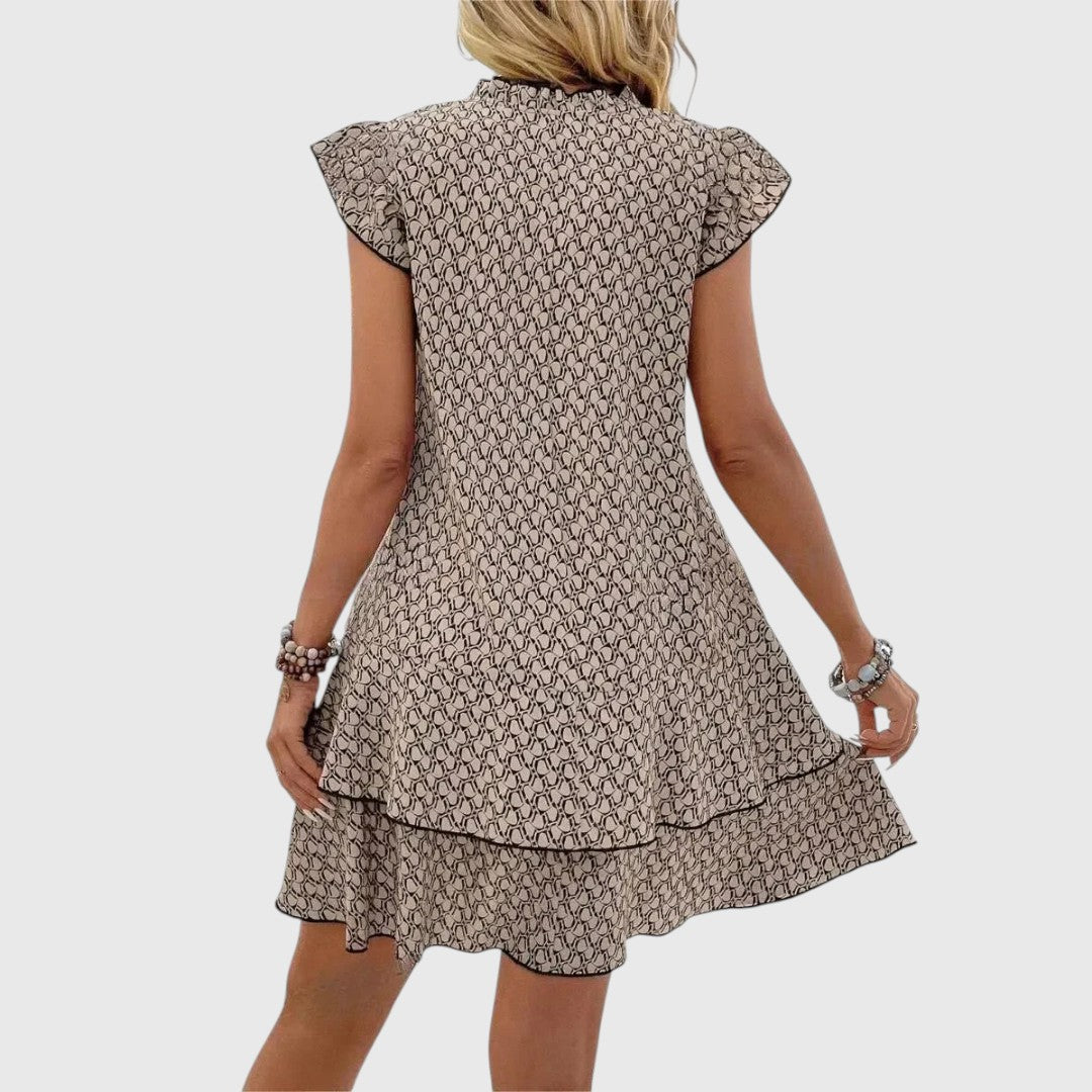 Selene - Elegant Floral Dress